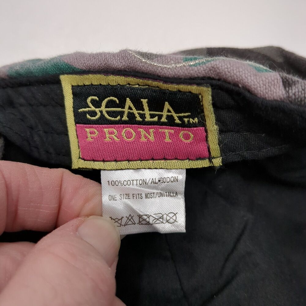 Scala Pronto Strapback Cadet Army Hat Multi One S… - image 8
